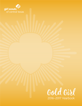 2016-2017 GSCTX Gold Award Yearbook