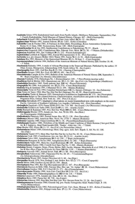 A Aaadonta Solem 1976, Endodontoid Land Snails from Pacific Islands