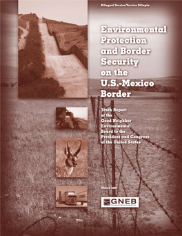 GNEB 10Th Report: Environmental Protection and Border