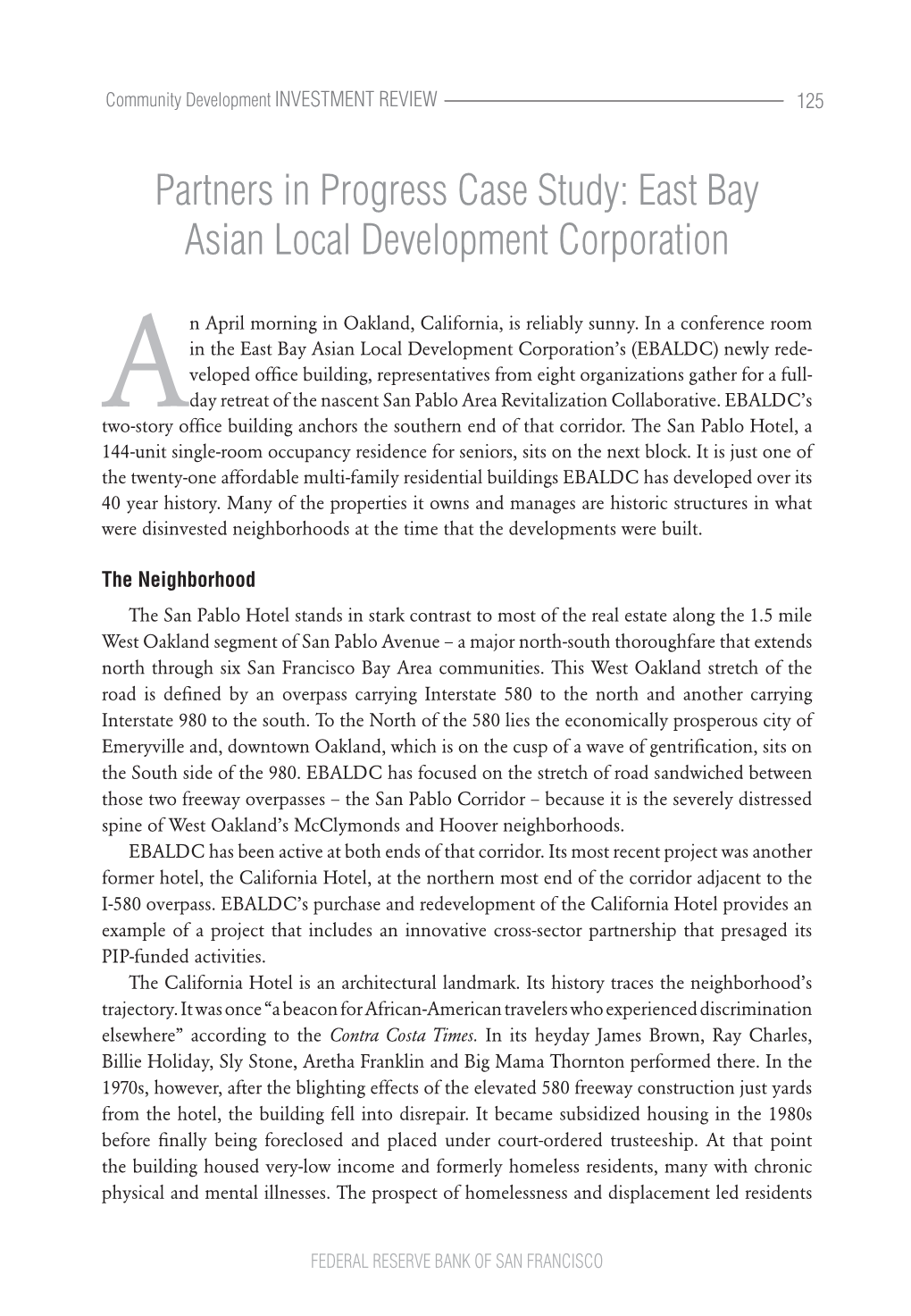 East Bay Asian Local Development Corporation