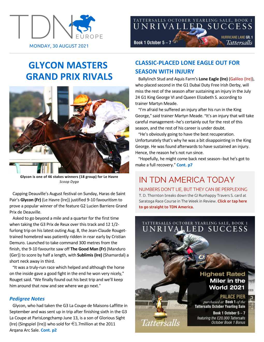 Glycon Masters Grand Prix Rivals