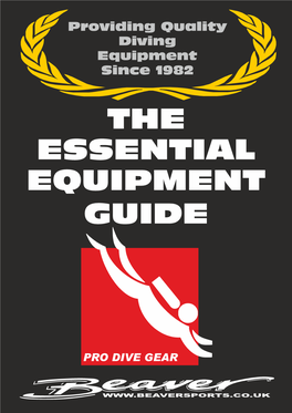 The Essential Equipment Guide