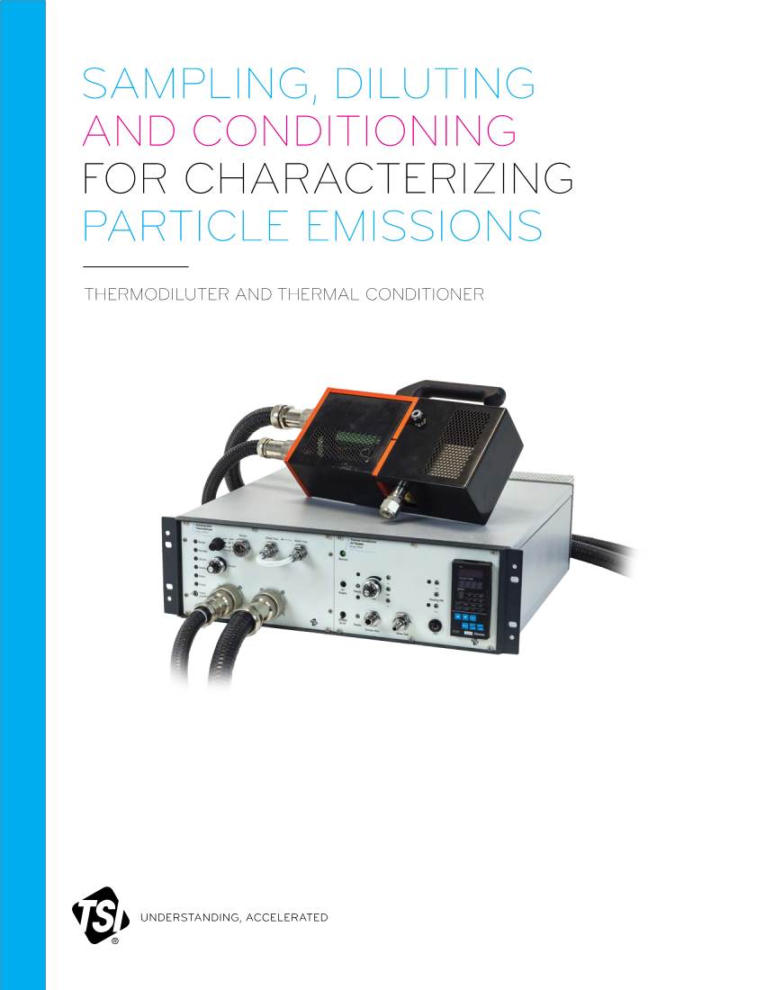 Sampling, Diluting and Conditioning for Characterizing Particle Emissions