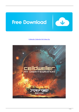 Celldweller Celldweller Full Album Zip