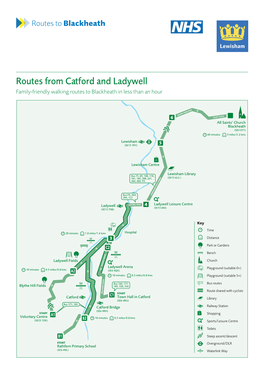 Catford and Ladywell to Blackheath