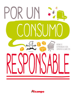 Informe De Responsabilidad Social Corporativa Alcampo 2013 Sumario