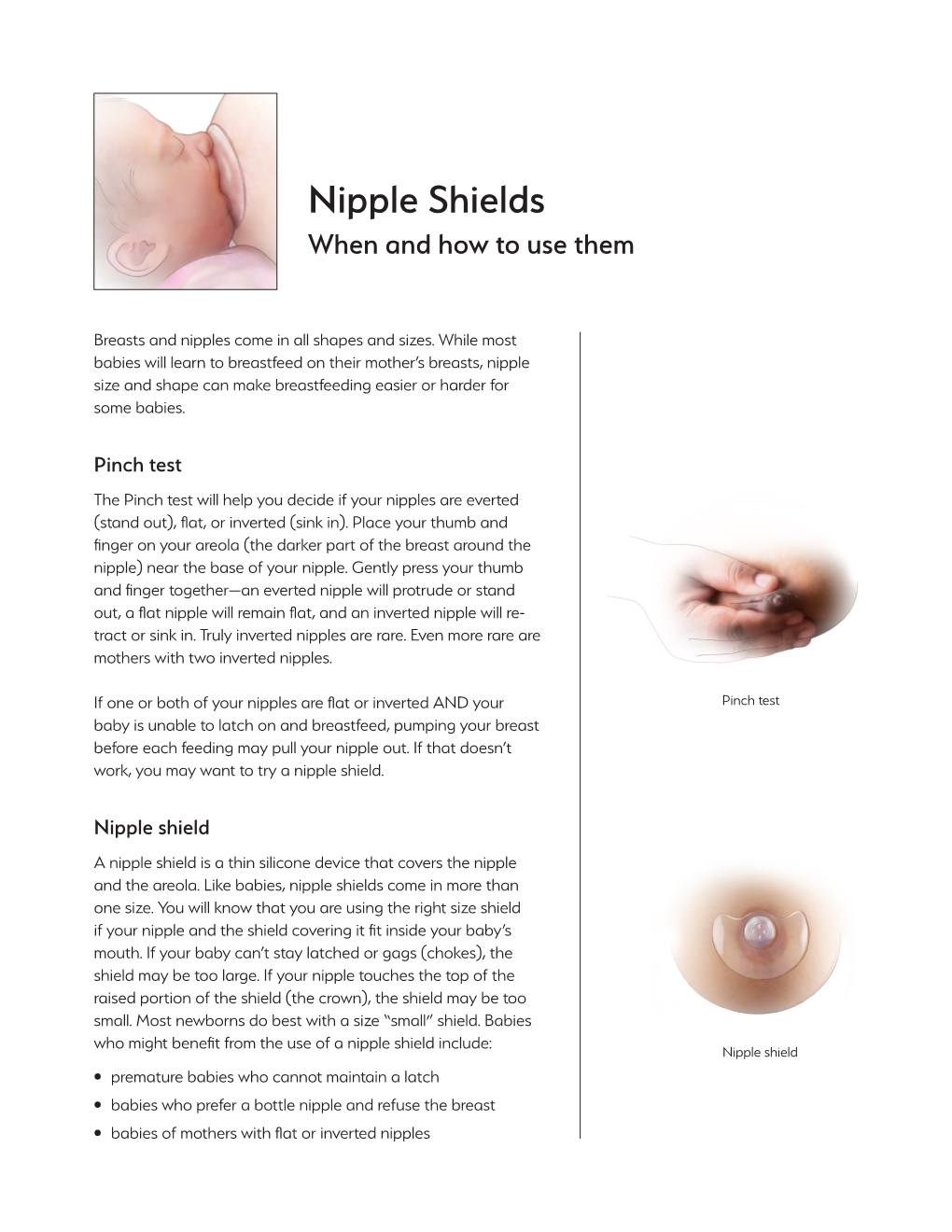 Nipple Shields When and How to Use Them