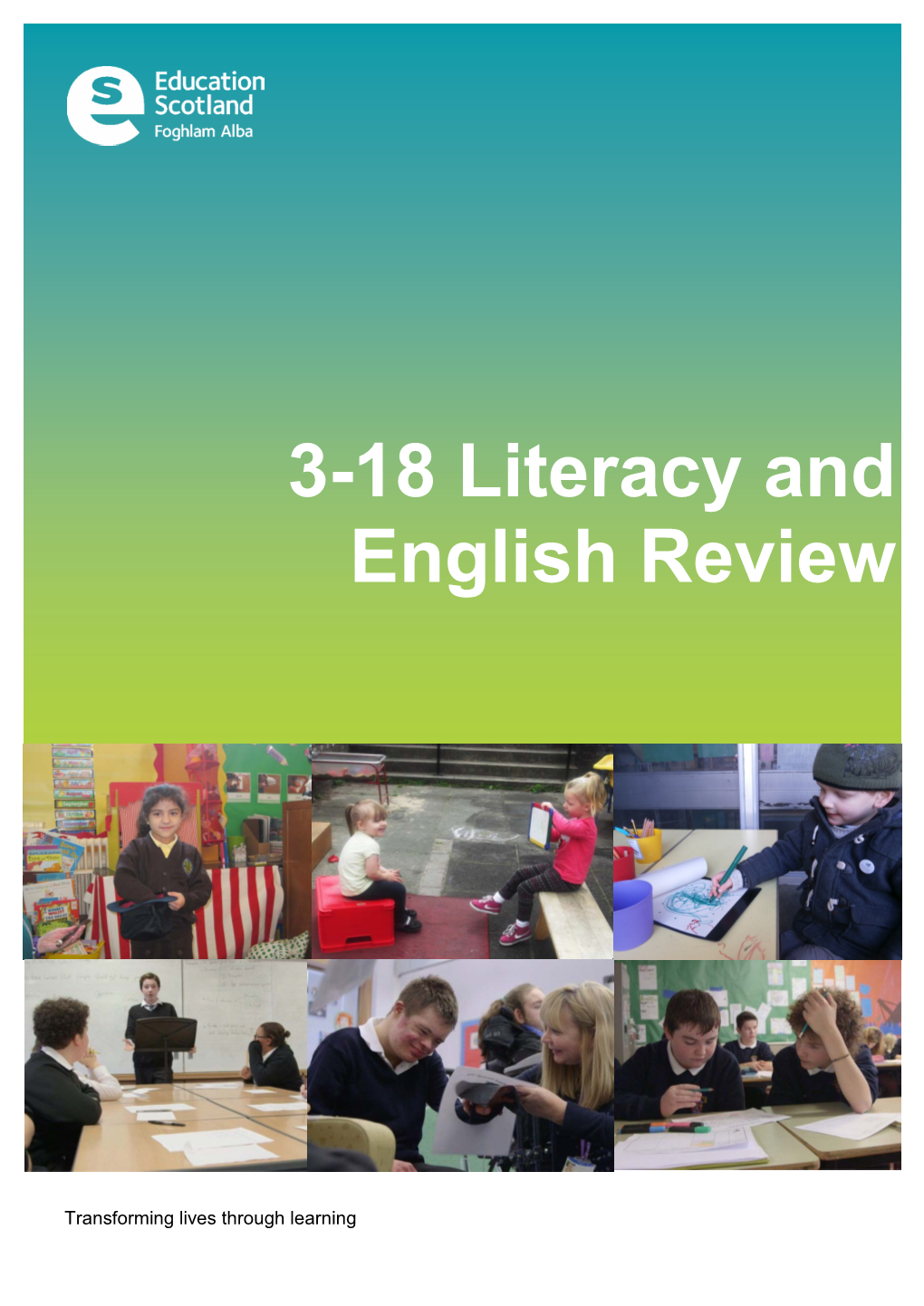 3-18 Literacy and English Review