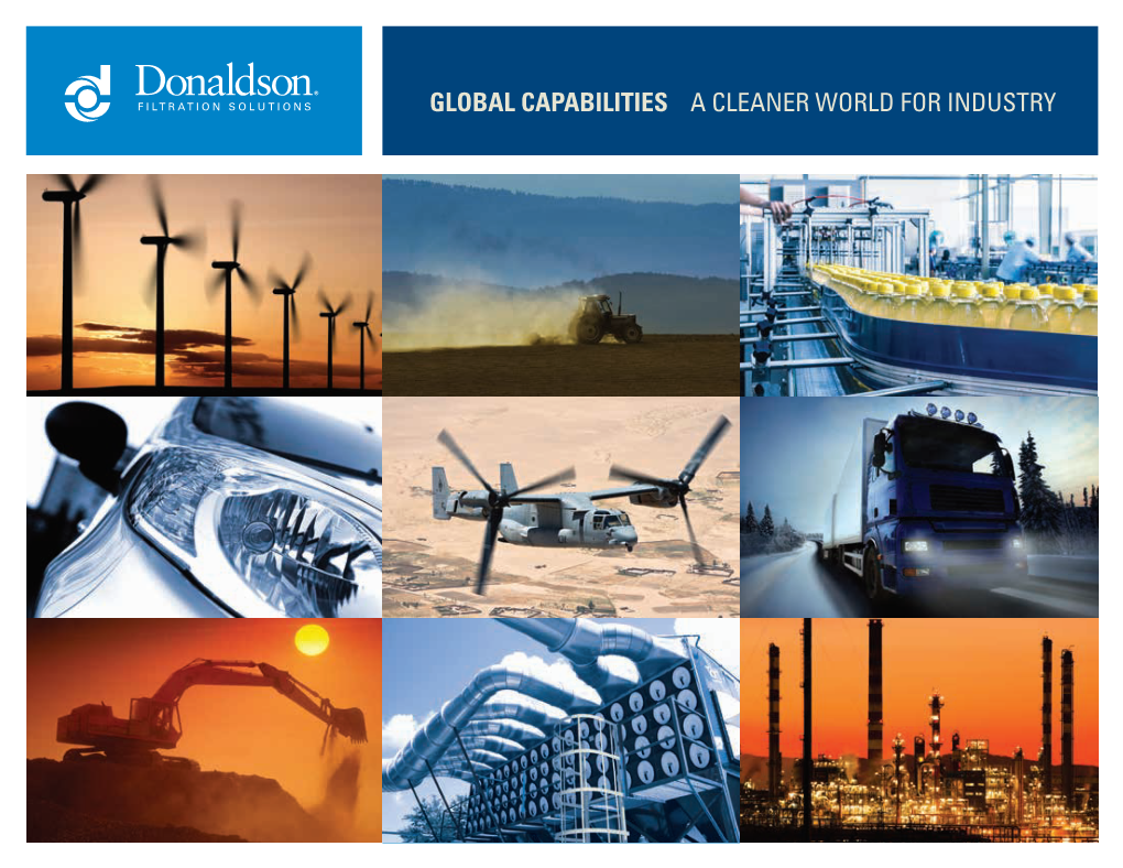 Donaldson Global Capabilities Overview