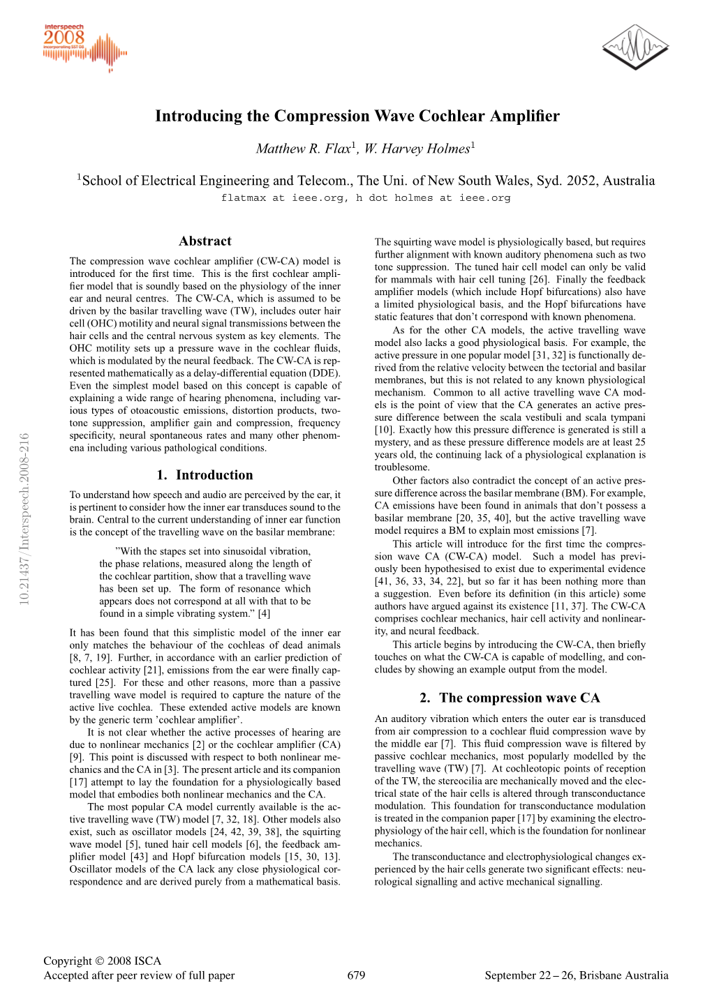 Introducing the Compression Wave Cochlear Amplifier