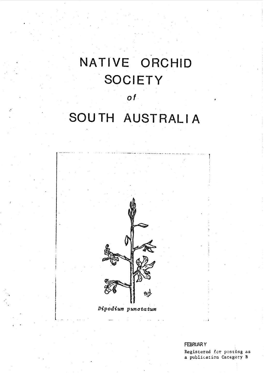 Native Orchid Society of South Australia