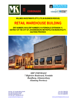 Retail Warehouse Building