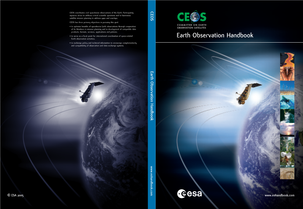 Earth Observation Handbook Earth Observation