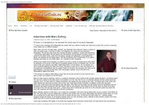 Interview with Marc Enfroy Published August 23, 2008 | by BT Fasmer