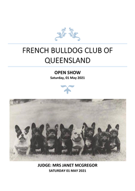 French Bulldog Club of Queensland