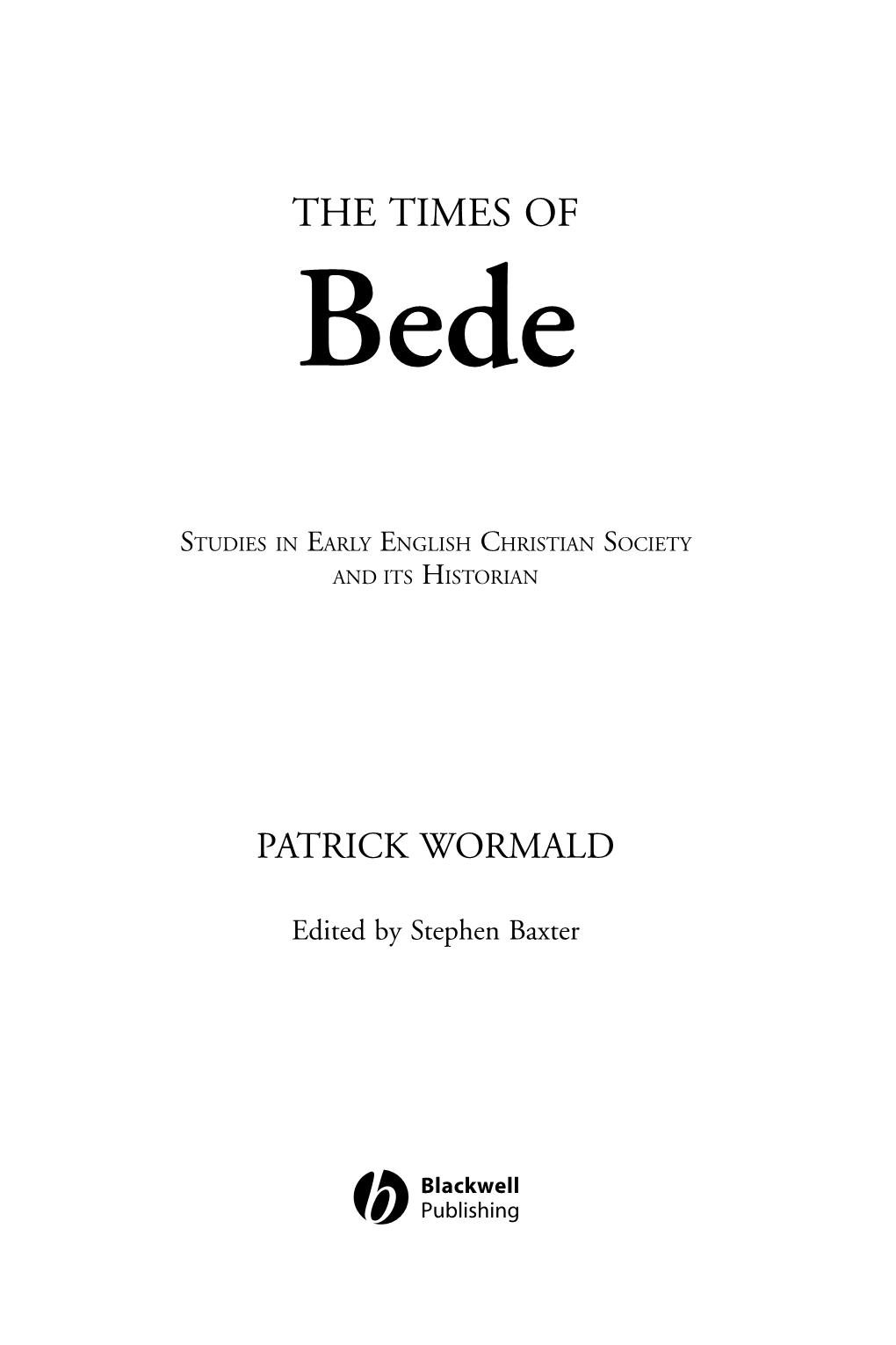 THE TIMES of Bede
