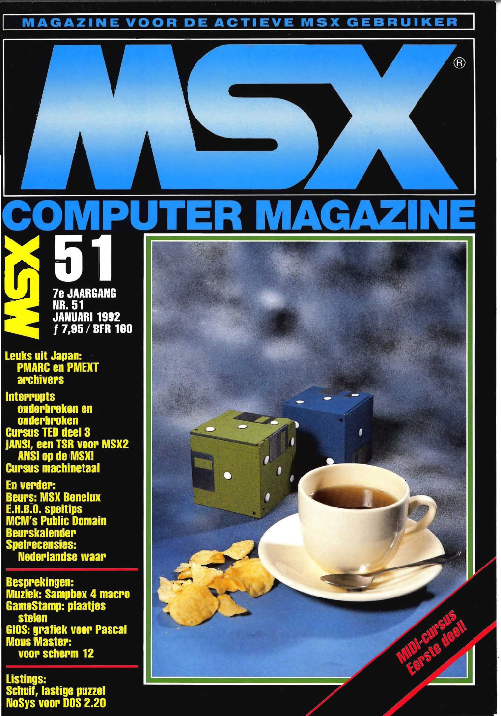 Msx Computer Magazine 51.Pdf