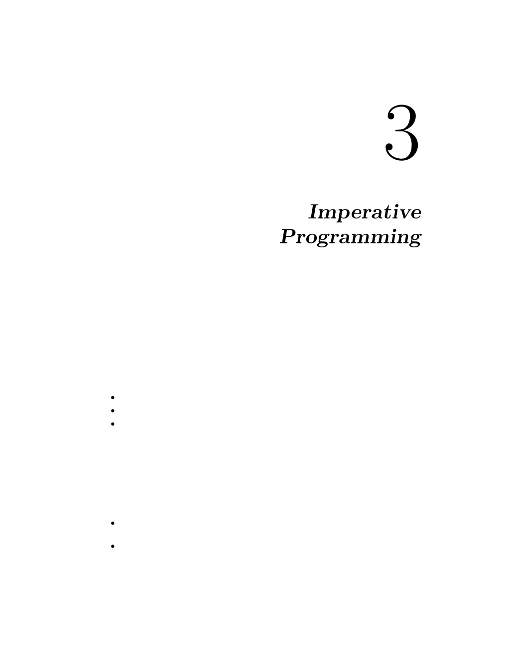 Imperative Programming