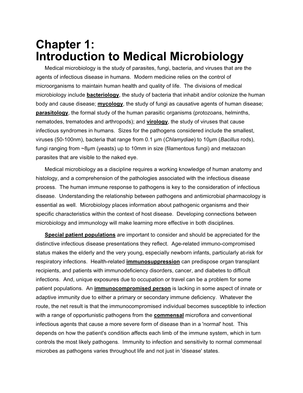 Chapter 1 Introduction To Medical Microbiology Docslib