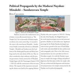 Political Propaganda by the Madurai Nayakas: Minakshi – Sundaresvara Temple Rita Callahan