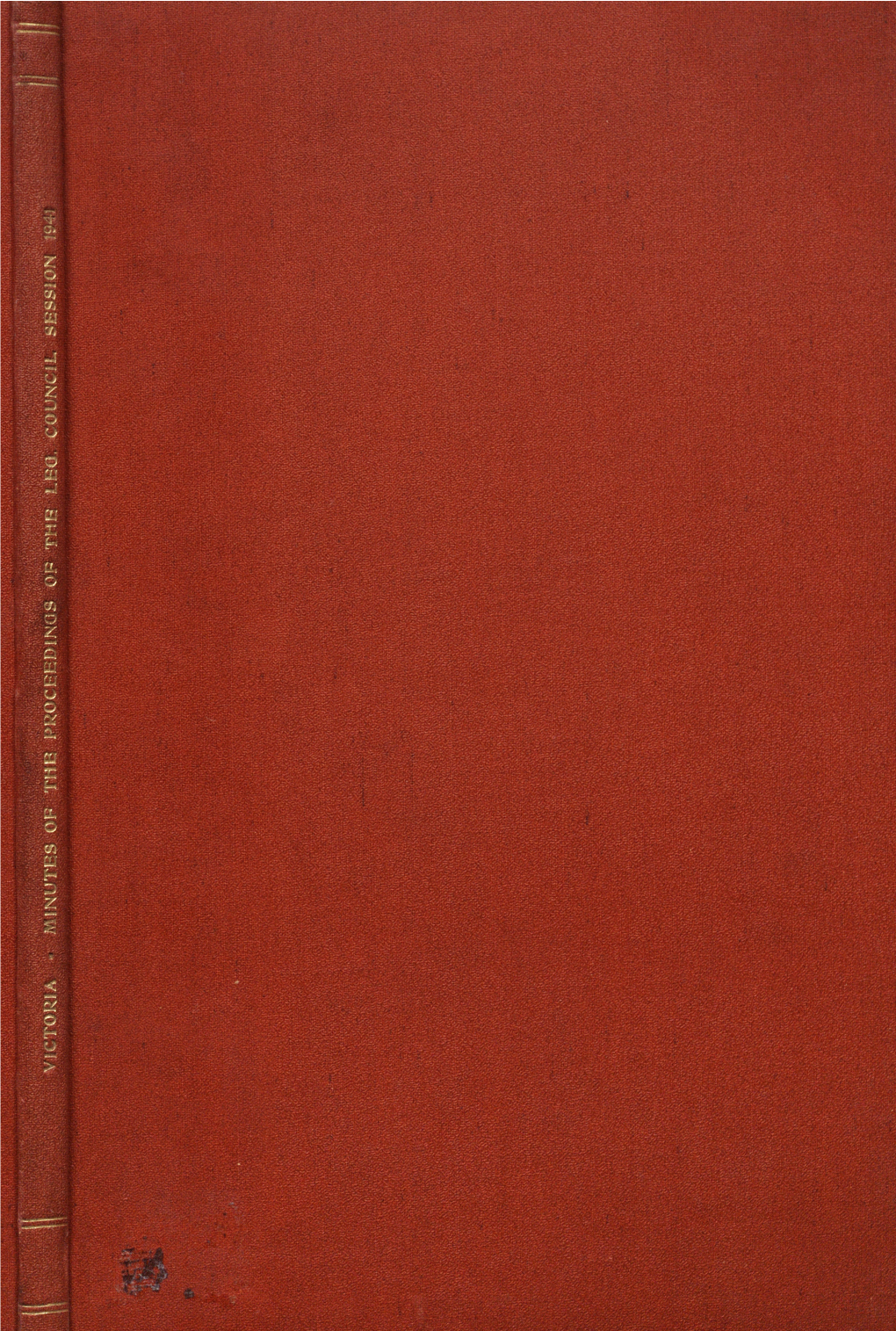 Minutes of Proceedings 1941
