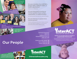 Our People Instagram: Interact Adv 