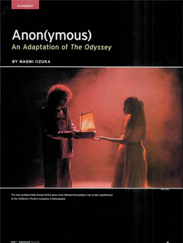 Anon(Ymous) an Adaptation of the Odyssey