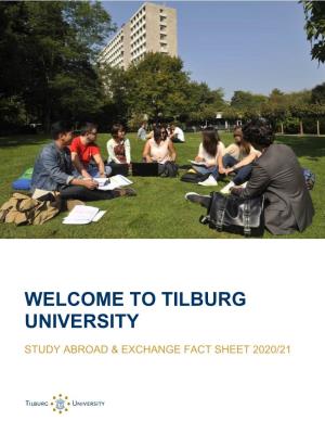 Welcome to Tilburg University