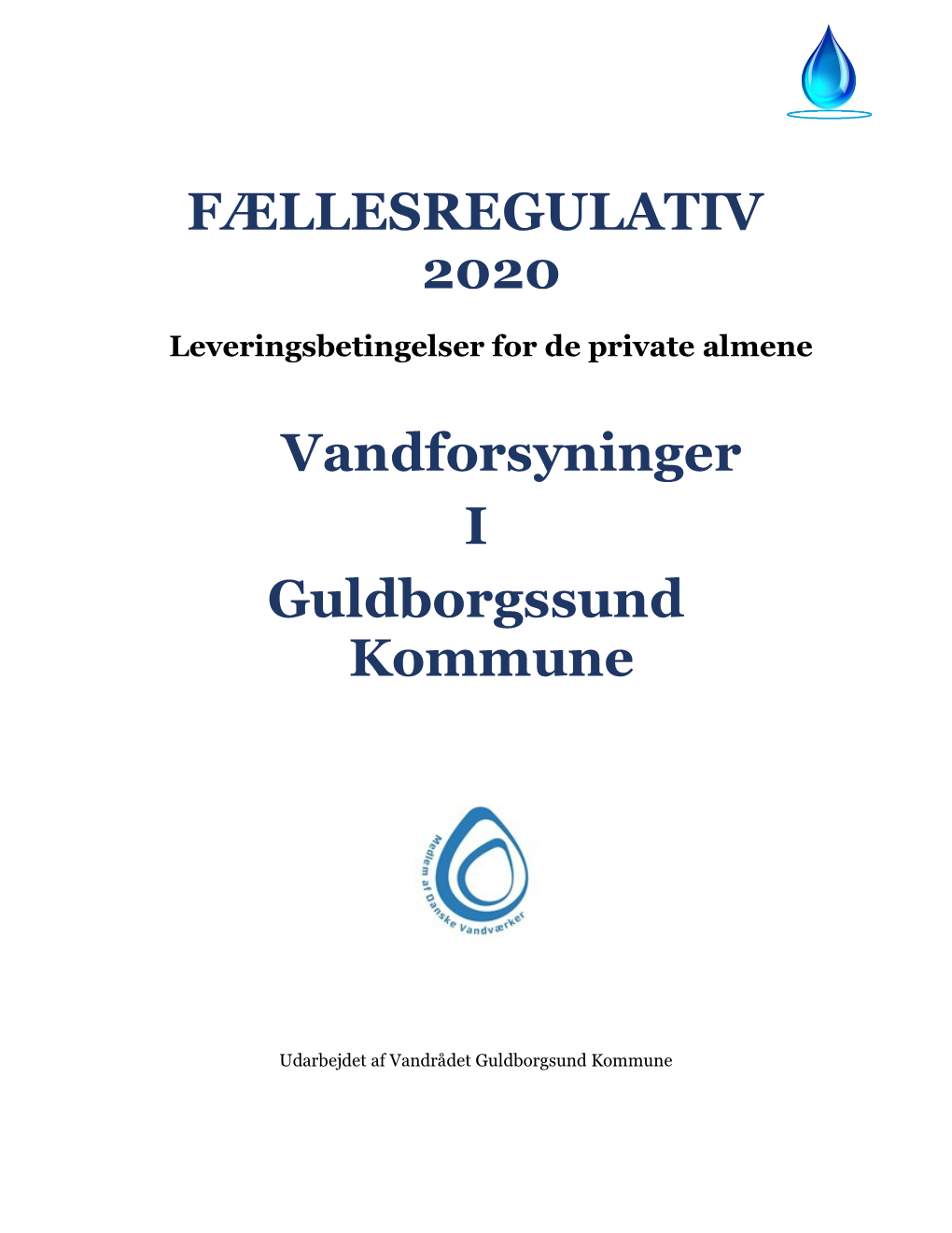 Vandforsyninger I Guldborgssund Kommune