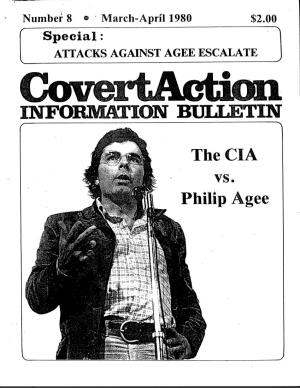 The-CIA Vs. Philip Agee Editorial