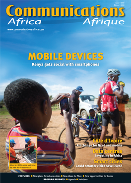 MOBILE DEVICES Kenya Gets Social with Smartphones