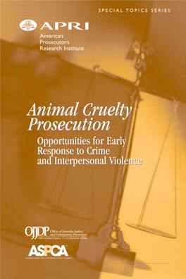 Animal Cruelty Prosecution