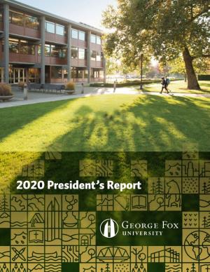 2020 President's Report