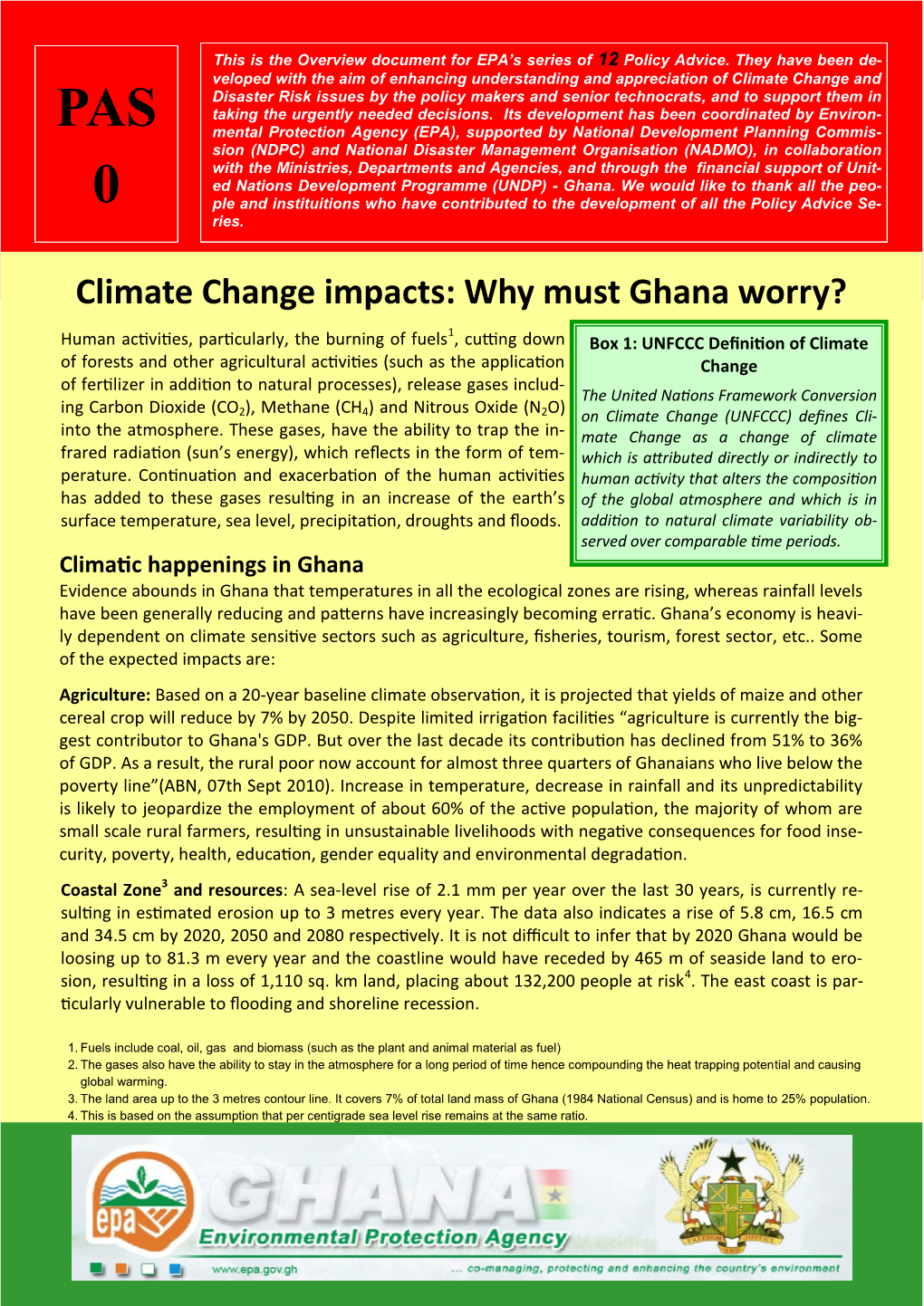 UNDP GH SUSDEV AAP Climate Change Policy Briefs.Pdf