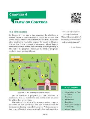 Chapter 6 Flow of Control