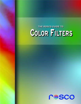 Guide to Color Filters.Qxd
