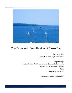 The Economic Contribution of Casco Bay