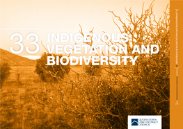 Indigenous Vegetation and Biodiversity