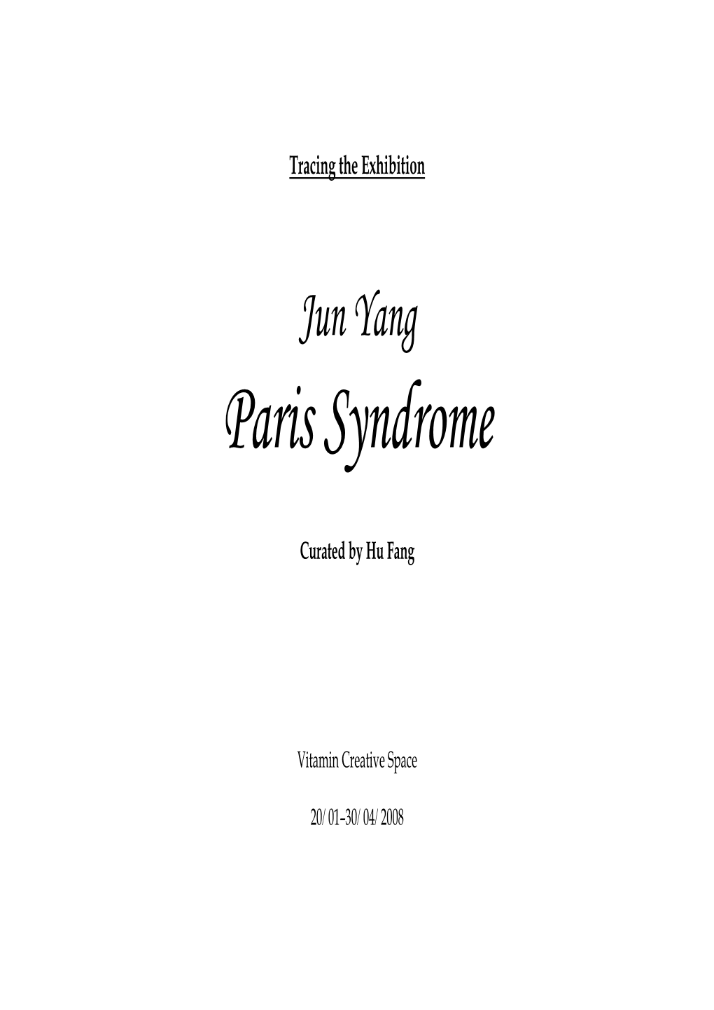 Paris Syndrome