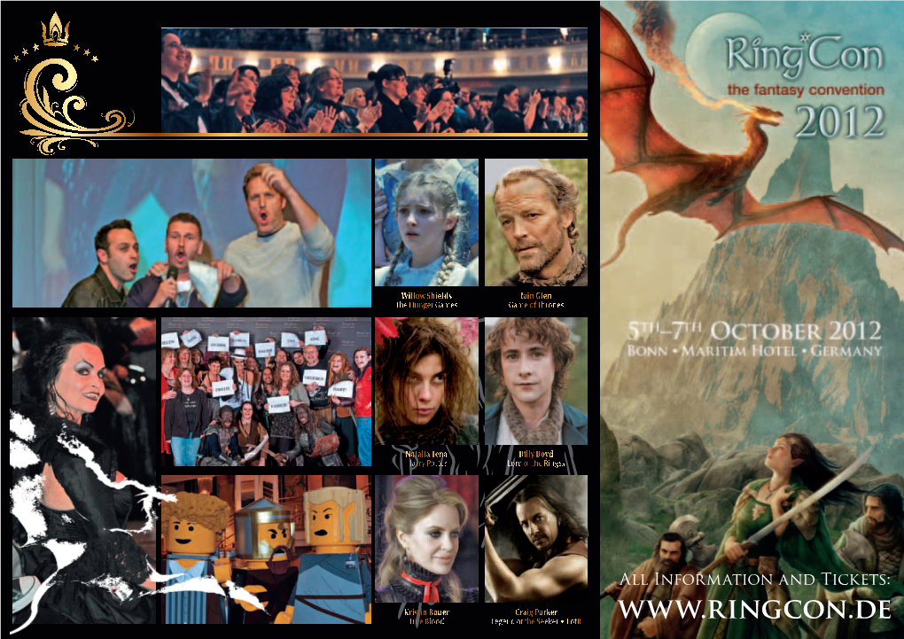 Ring*Con 2012 • 5Th–7Th October 2012 • Maritim Hotel Bonn • Germany