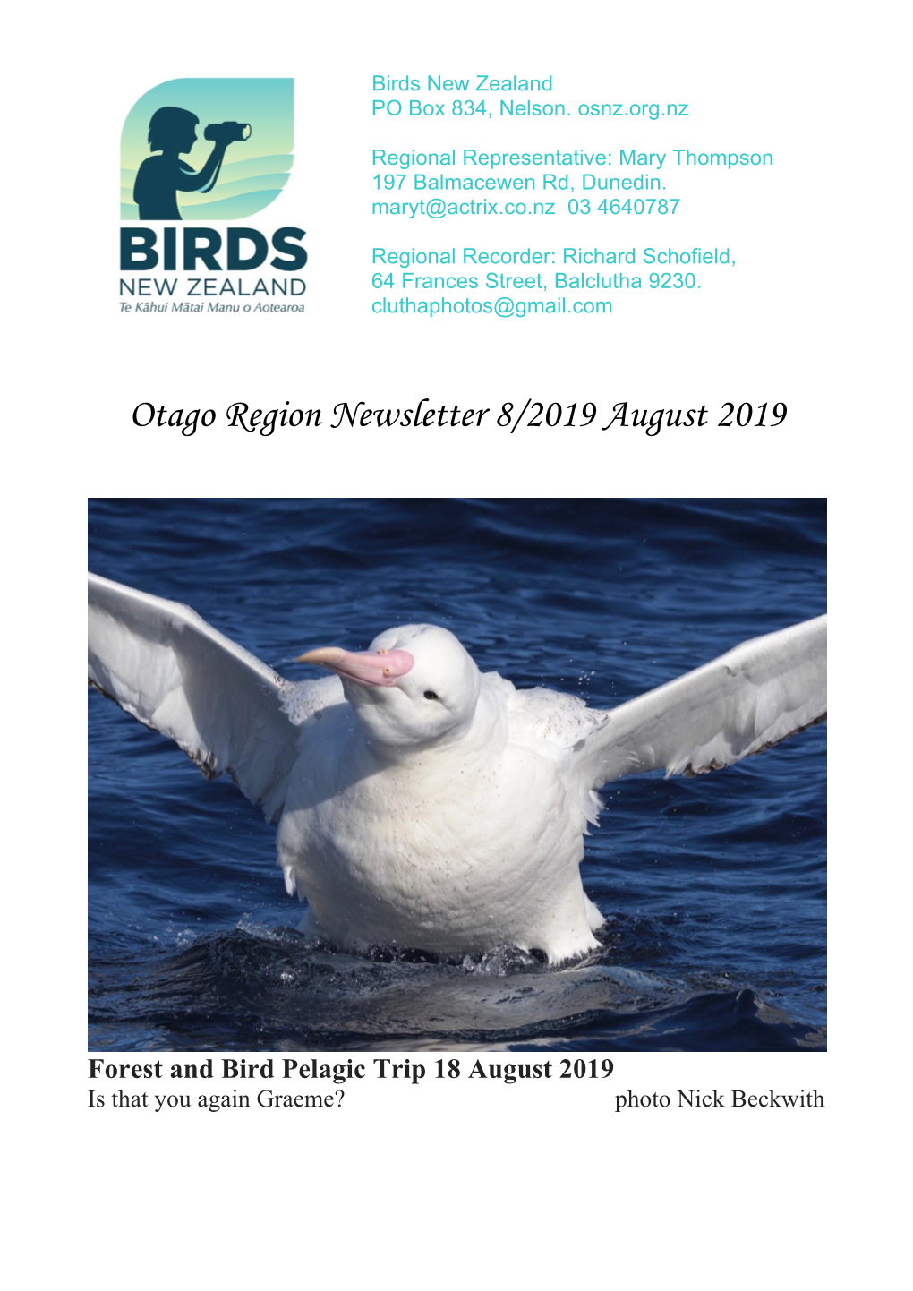 Otago Aug 2019