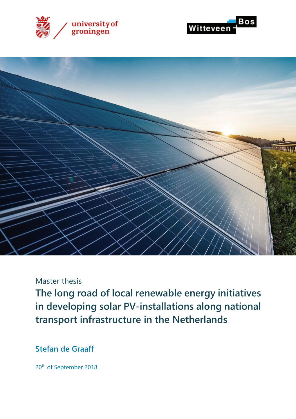 The Long Road of Local Renewable Energy Initiatives in Developing Solar PV-Installations Along National Transport Infrastructure in the Netherlands