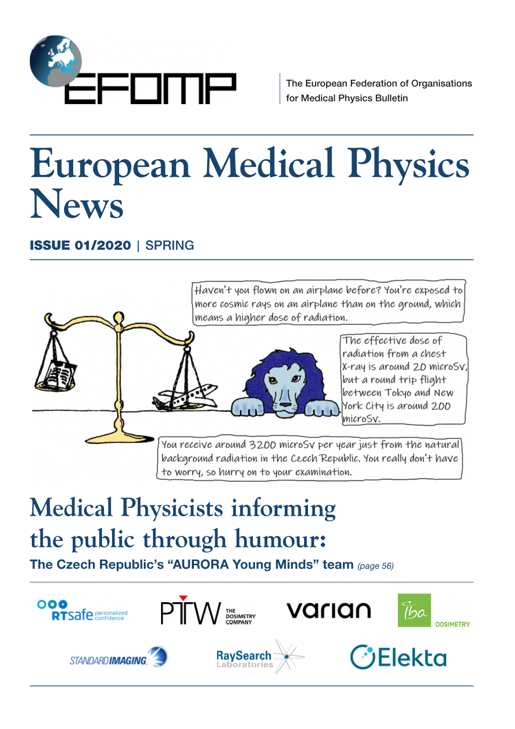 European Medical Physics News ΙSSUE 01/2020 | SPRING