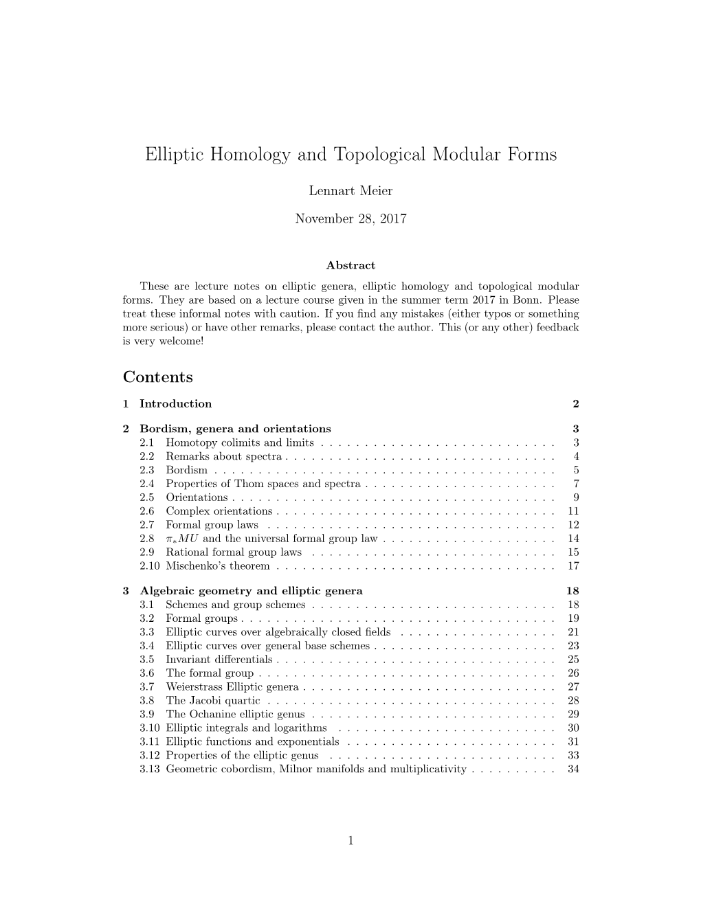 Elliptic Homology and Topological Modular Forms