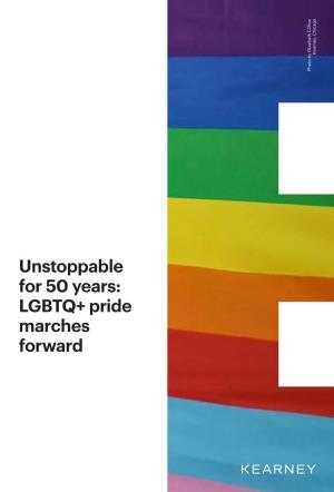 LGBTQ+ Pride Marches Forward