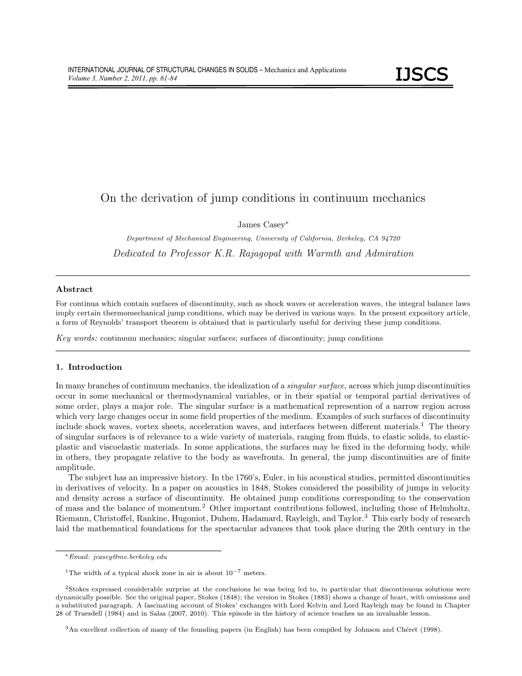 on-the-derivation-of-jump-conditions-in-continuum-mechanics-docslib