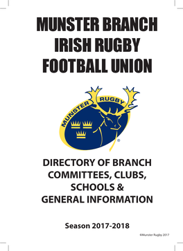 Munster Branch Irish Rugby Football Union