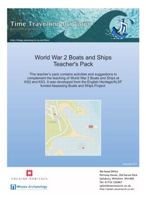 WW2 Boats and Ships