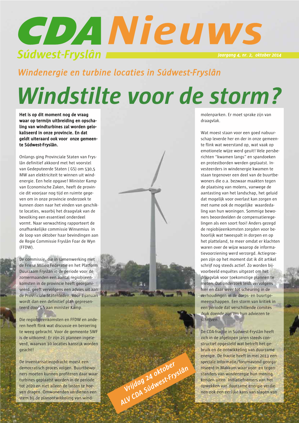 Windstilte Voor De Storm? Het Is Op Dit Moment Nog De Vraag Molenparken