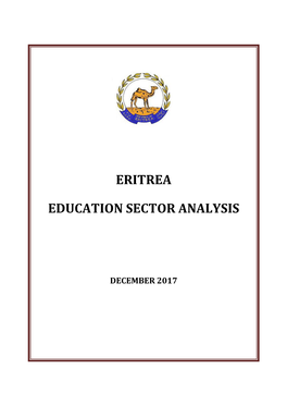 Eritrea Education Sector Analysis